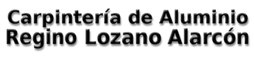 Carpintería de Aluminio Regino Lozano Alarcón logo